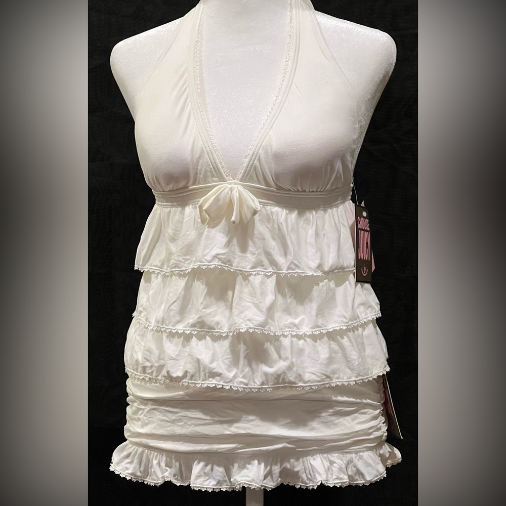 Juicy Couture Swimwear Ruffled Women’s Size L NWT